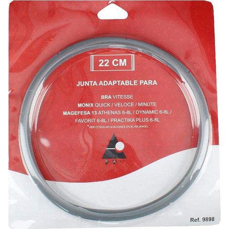 Junta de tapa 22cm para ollas varias marcas (bra, monix, magefesa, san ignacio) (1/3)