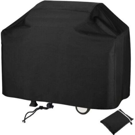 Housse de Barbecue résistante en Tissu Oxford imperméable et Coupe-Vent Résistant à la décoloration pour Barbecue Weber, Brinkmann et la Plupart des étagères de Barbecue.147X61X122cm