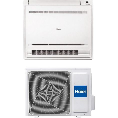 Haier Klimagerät Konsole Boden Inverter 15000 Btu AF42S2SD1FA R-32 Wi-Fi Optional mit Fernbedienung - Neu