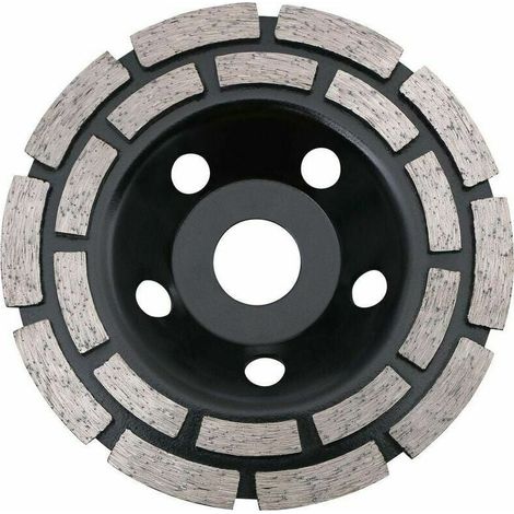 Diamond disc, diamond grinding disc 125 mm for grinding concrete, universal diamond grinding disc for grinding concrete, stone, granite screed, masonry, universal use 56Vingt (1/4)