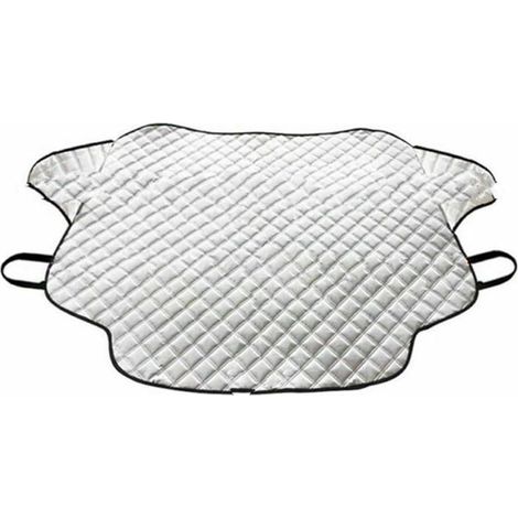 Couverture Pare-Brise Voitur Housse Protection Pour Pare-brise Avant Voiture, Protection Contre Le Gel Et La Glace,193x126cm (1/4)