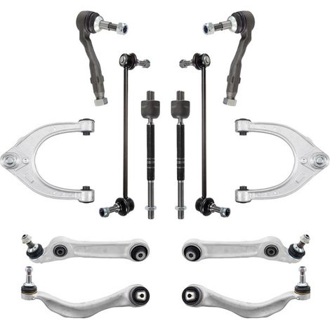 KIT BRACCIO OSCILLANTE 12 PEZZI COMPATIBILE CON BMW 7 (F01,F02,F03,F04)730D 02.2008-05.2 / Kit Sospensione Completo OE/OEM / Bracci Oscillanti + Testine Sterzo / Sostituzione Diretta OEM (1/5)