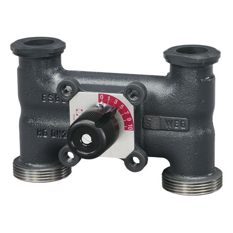 Esbe 3-Wege-Mischer HG mit Pumpenflansch 25-125 Bypass