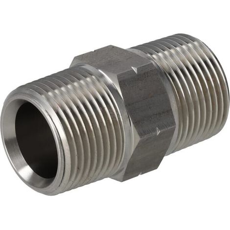 Nipplo diritto 3/4" NPT inox PH HYDRAULIK DNN12SS