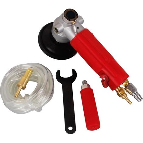 Machine de Polissage pneumatique de 4 Pouces, Outil de meuleuse d'angle, Ponceuse à air, Ponceuse à Eau, meuleuse d'eau à Injection d'eau (1/5)
