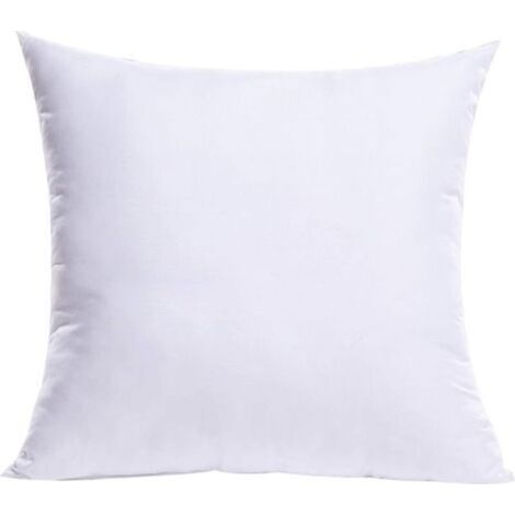 Coussin 45x45 cm-Coussins de Garnissage, Coussins Decoratifs pour Canapes, Blanc Coussin 45x45 sans Housse, Intérieur Coussin, Rembourrage Coussin