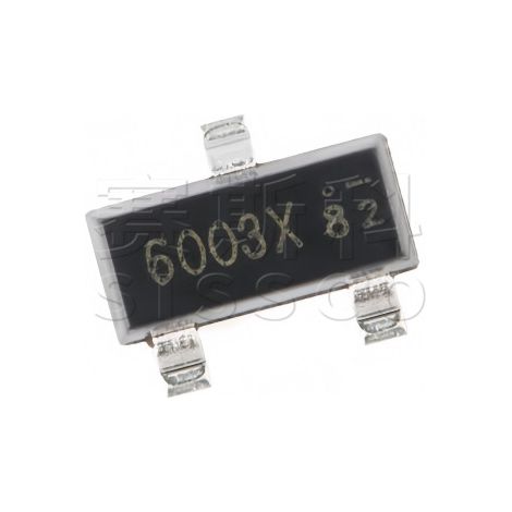 NCE6003X SOT-23 60V 3A N-channel MOSFET, original NCE New Clean Energy electronic component chip, 5 units shipped.