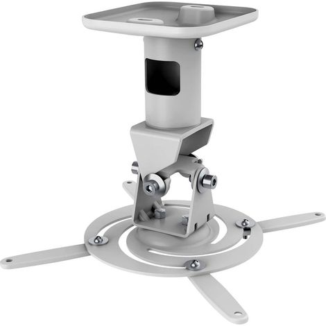 My Wall H 16-1 EWL Support plafond pour projecteur rotatif, inclinable, mobile blanc (1/4)