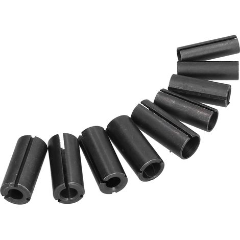 Kit d'accessoires de serrage en acier au carbone comprenant 9 adaptateurs pour pinces de défonceuse (1/5)