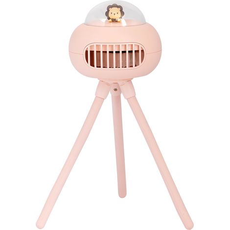 Ventilador sin aspas de 4 velocidades, inalámbrico, mini aire acondicionado flexible de alto flujo, batería de 3600 mAh, ventilador tipo pulpo para cochecitos, ventilador con clip para bicicletas infa