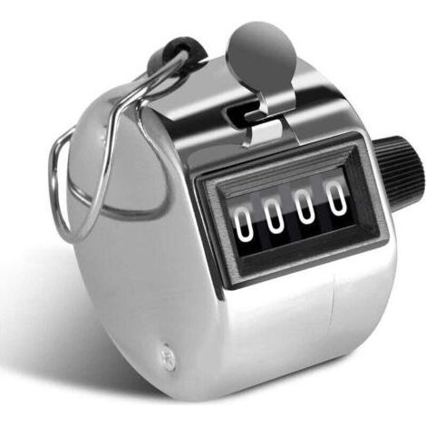 Compteur Manuel 4 Chiffres Compteur de Passage pour Compteur de Personnes, Sport de Golf, École des Formateurs (1/4)