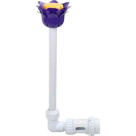 Fontaine de piscine murale en forme de fleur, arroseur ludique réglable, accessoires de décoration pour piscine, outils de surf et de plongée. (1/5)