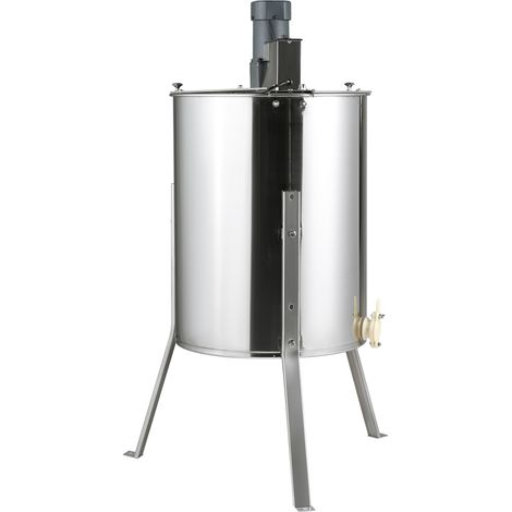 Mophorn Smielatore elettrico, 4/8 favi, attrezzatura per apicoltura in acciaio inossidabile (1/5)