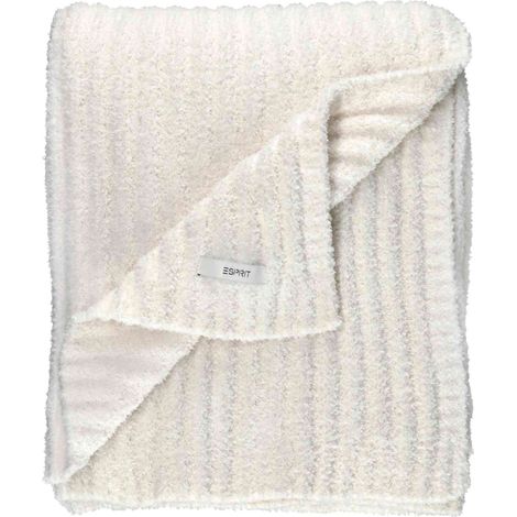 ESPRIT Wohndecke CUDDLE - 1 Stück 130x170 cm, Offwhite (1/4)