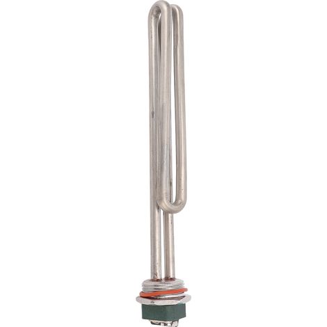 GARRYFIZH Pièce de rechange en acier inoxydable pour chauffe-eau électrique submersible 2000 W, 1-1/4 po, universelle