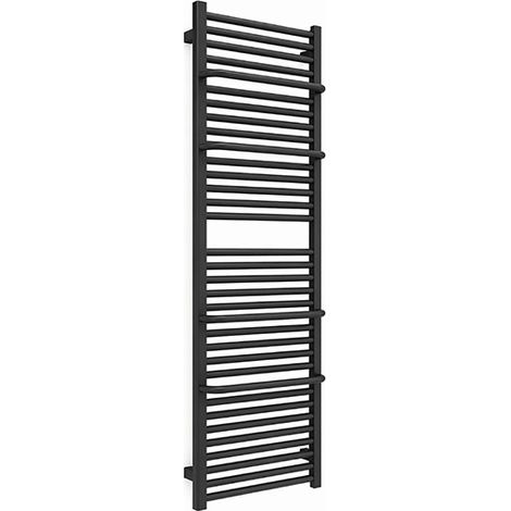 Sèche-serviette mixte noir - (HxL) 1460x700 mm - 1000 Watt - 1009 Watt - LIM1460-700Z1N