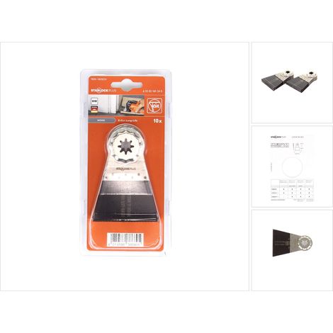 Fein  10x  E-Cut  Long-Life  Hoja  de  sierra  StarlockPlus  65  mm  -  63502161240