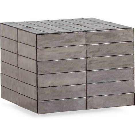 Table d'appoint en céramique grise - gris céramique (1/5)