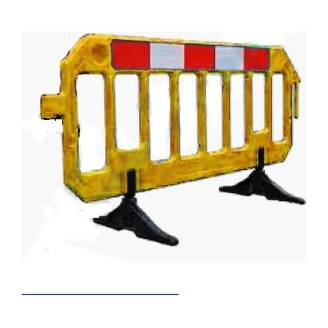 VALLA 1M GATE BARRIER AMARILLA - CV