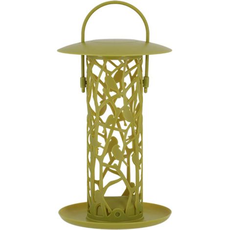 Mangeoire silo pour oiseaux Chiffchaff Pour boules de graisse + plateau (1/4)