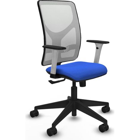 Chaise de bureau piqueras y crespo Motilla blanc support lombaire ajustable (1/2)