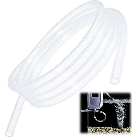 Clear Silicone Hose Flexible 8mm ID x 10mm OD Flexible Tube for Water, Air, Pump, Aquarium and DIY (1/5)