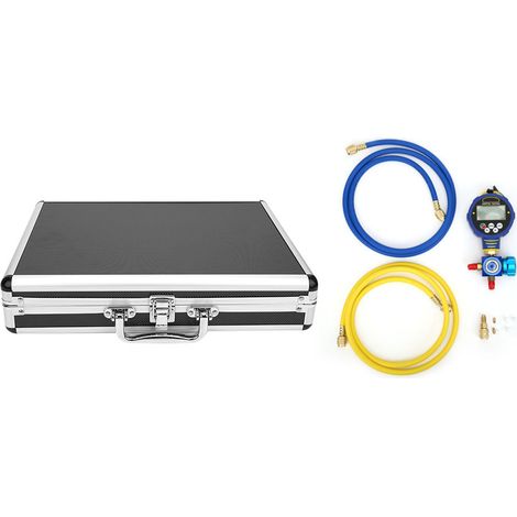 Manomètre numérique pour réfrigérant, testeur de pression basse et vide, collecteur 1/8 NPT (1/5)