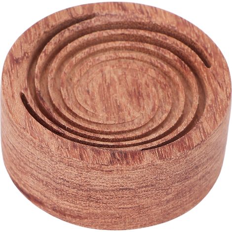 Diffuseur d'huiles essentielles en bois, mini boîte de diffusion portable pour aromathérapie, idéale pour la voiture, le salon ou le bureau. (1/5)