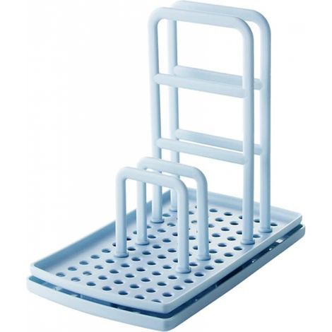 Porte-éponge à ventouse en plastique, égouttoir à vaisselle, support de vidange pour salle de bain et maison (1/5)