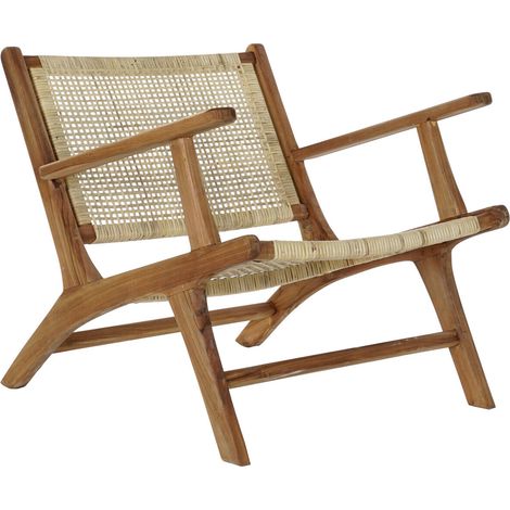 Butaca Teca Ratan 69X78X68 Natural (1/5)
