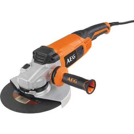 smerigliatrice elettrica AEG 2400W 230 millimetri WS 24-230 GEV DMS