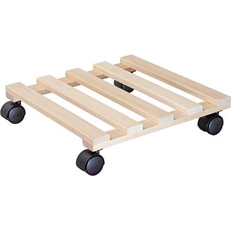 Wagner Carrello portavasi PALETTI in faggio portata 100 kg (1/4)