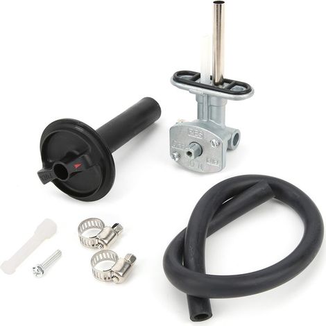 Valve de carburant Petcock avec levier de remplacement, pour Yamaha Kodiak YFM400FA YFM450FA 4x4 2003 – 2006 (1/5)