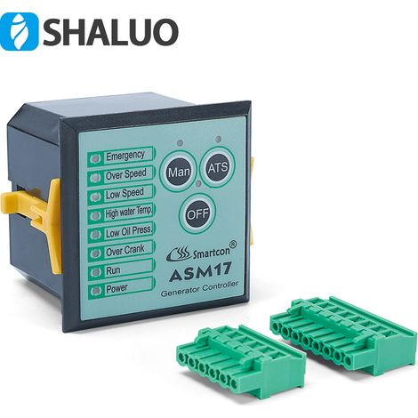 Control panel for ASM17 diesel generator set / multi-function programmable output / integrated freewheeling diode