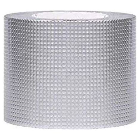 Pair ALUMINIUM TAPE : Ruban Adhésif Hyper Résistant et Étanche à Forte Tenue pour Fissures, Fuites, Trous(5CM5M) (1/5)