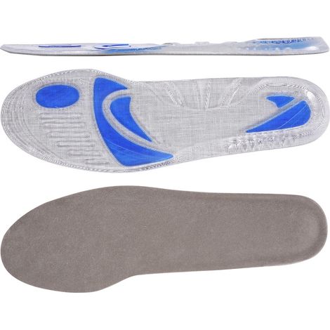 Semelles intérieures en gel Polymère FC90 gris T45 47 PORTWEST FC90GRRL