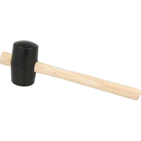 Marteau en caoutchouc PICARD 480g, avec manche en frêne, Ø 65 mm