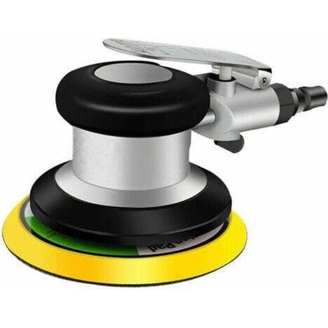 Une ponceuse pneumatique professionnelle à voie aléatoire, une mini polisseuse pneumatique double action haute performance, 9500 tr/min (125 mm). (1/4)