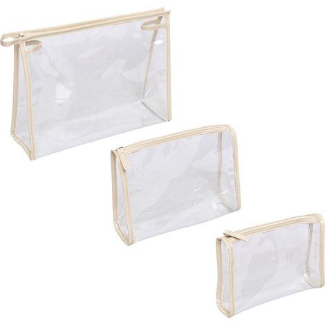 Set di 3 borse da toilette l.16,5 x h.12,5 cm - 5five (1/3)