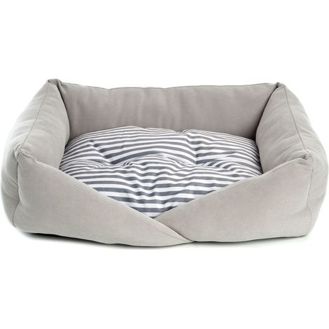 70x55 cm: Cuccetta morbida modello Abbraccio con fondo antiscivolo e cuscino interno double face per cani e gatti