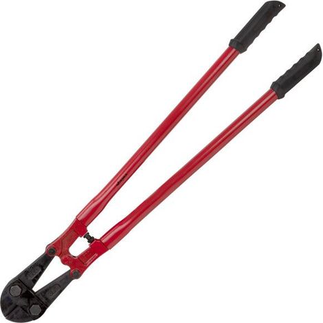 Dema – Coupe-boulon 900 mm – Démultiplication de l'effort – Poignées ergonomiques – Ouverture de 7 à 24 mm – Acier au carbone T8