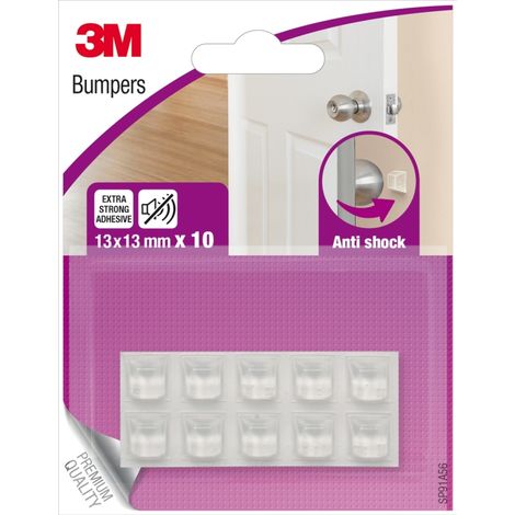 3M - 10 PARACOLPI ADESIVI ANTI SHOCK 13x13 MM (1/3)