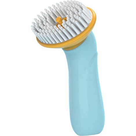 Brosse de bain pour animaux, brosse apaisante pour chien, brosse de massage pour chat, brosse carde pour animaux, brosse de toilettage, brosse de douche pour chien, brosse pour le lavage des animaux (1/4)