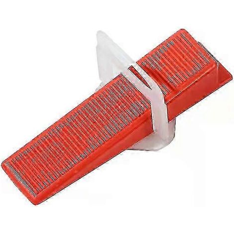 Niveleuse de positionnement pour carrelage, outil de pose de carrelage, inserts en plastique pour carrelage mural et de sol, outils pour carrelage, base 1.0, lot de 100, environ 150 grammes, Universa (1/4)
