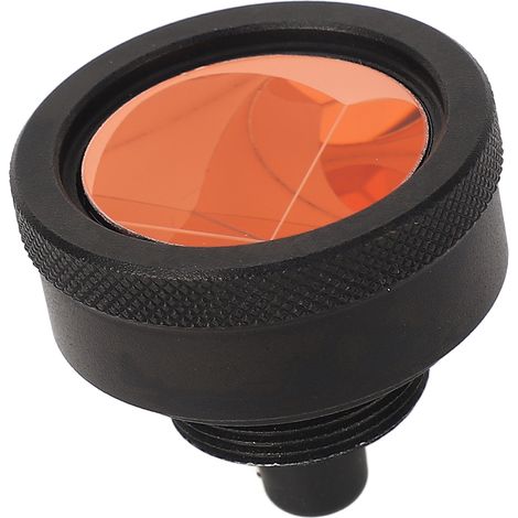 Mini prisme de remplacement en verre optique de 25,4 mm pour station totale topographique, avec couvercle de protection en ABS (1/5)