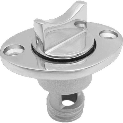 Edelstahl-Bootsablaufstopfen, Marine, Yacht, Crezuo Ablaufstopper (1/4)