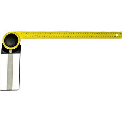 Mega Protracteur Ajustable Aluminium 500 mm Précis