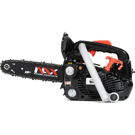 NAX POWER PRODUCTS 100C motore 25,4 cm3 0,75 kW Briggs & Stratton prodotto con licenza guida 10"" 25 cm sistema di rimbalzo Low Kickback motosega a scoppio motosega (1/5)