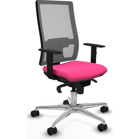 Sedia da ufficio piqueras y crespo Horna rosa schiuma comoda