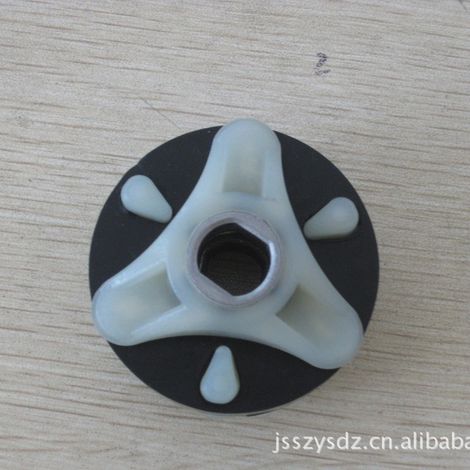 The manufacturer supplies washing machine parts compatible with the Whirlpool 285753A motor safety coupler.